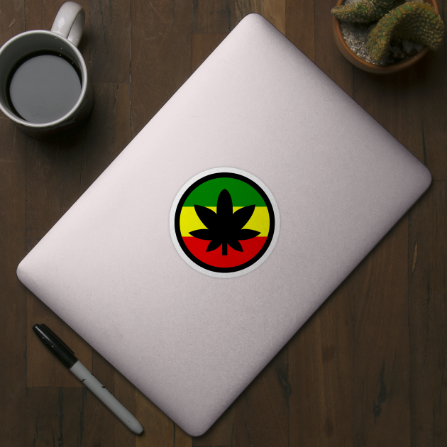 420 cannabis rasta flag by gossiprag